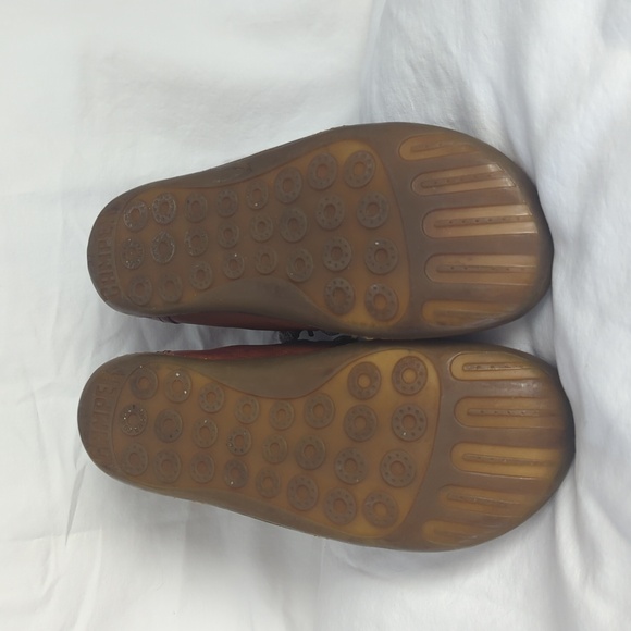 Camper Peu Cami Brown Leather Fleece/Shearling Lined Ankle Boots - Picture 10 of 13